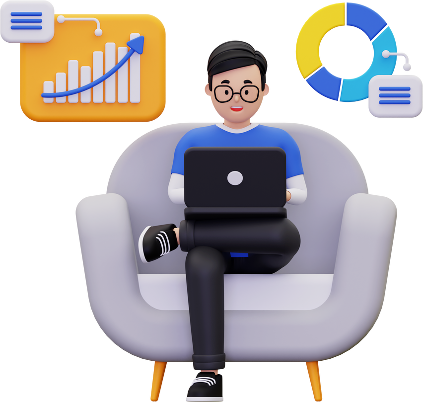3d data information illustration